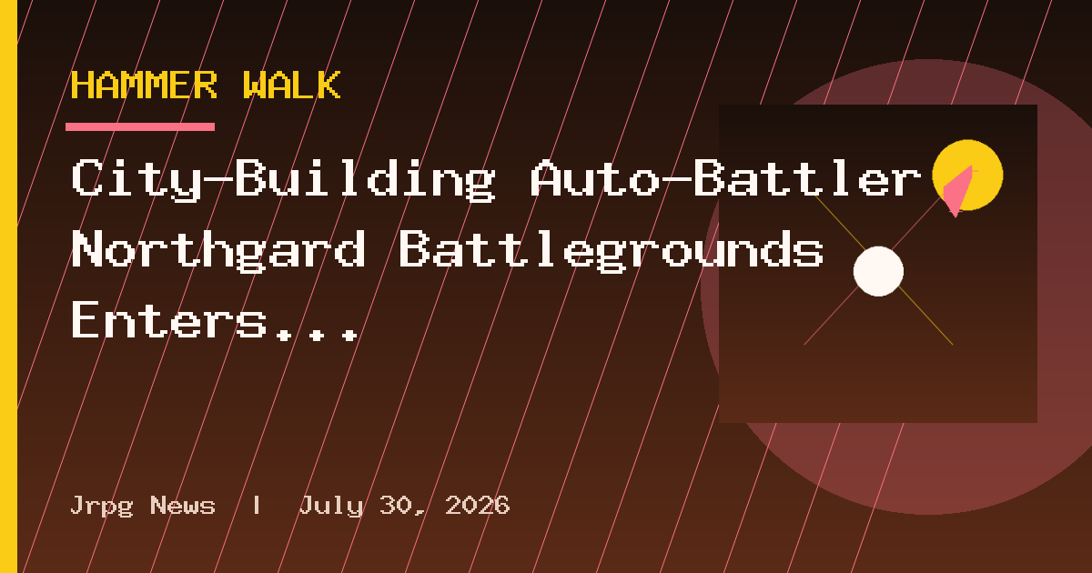 City-Building Auto-Battler Northgard Battlegrounds Enters Steam Early Access