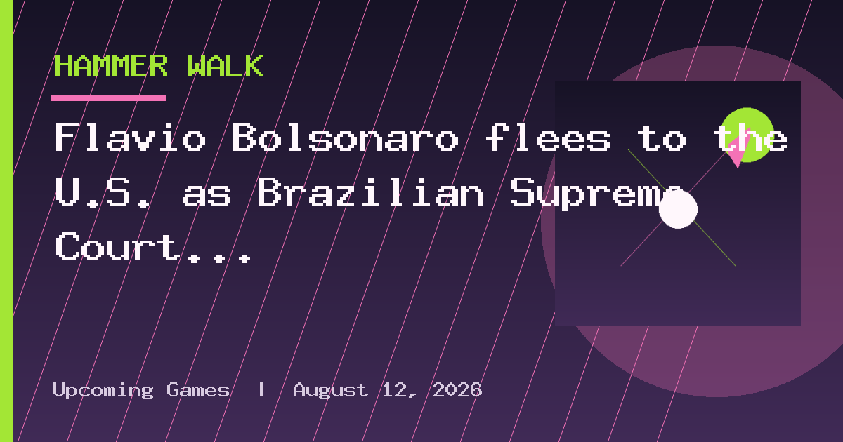 Flávio Bolsonaro flees to the U.S. as Brazilian Supreme Court probes his