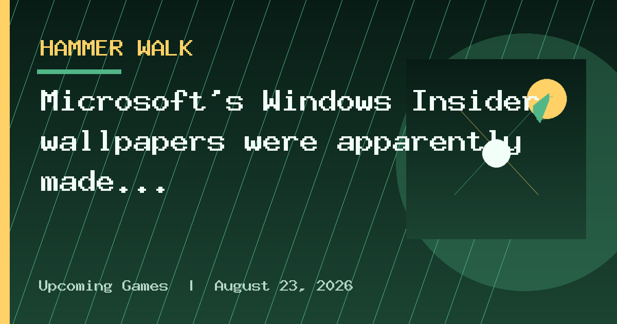 Microsoft's Windows Insider wallpapers were apparently made on a Mac