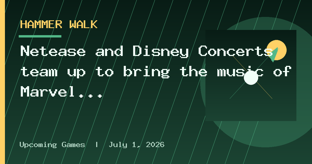 Netease and Disney Concerts team up to bring the music of Marvel Rivals