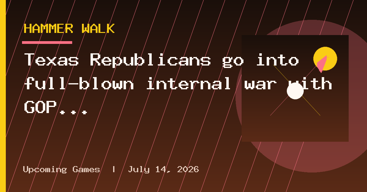 Texas Republicans go into full-blown internal war with GOP candidate Bo French
