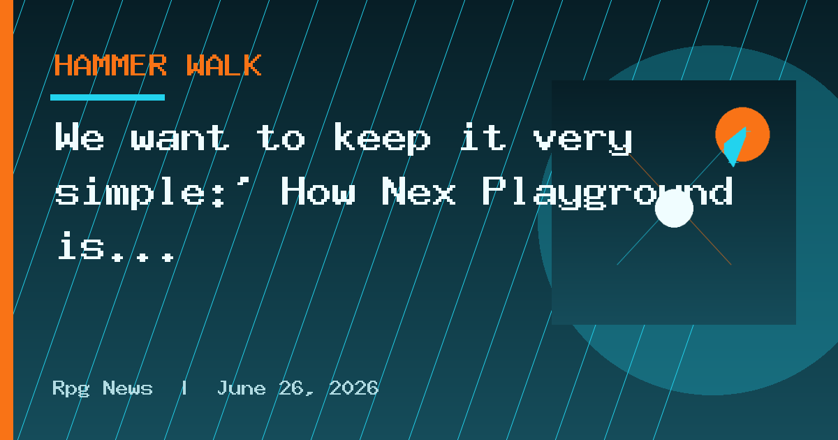 We want to keep it very simple:' How Nex Playground is beating expectations