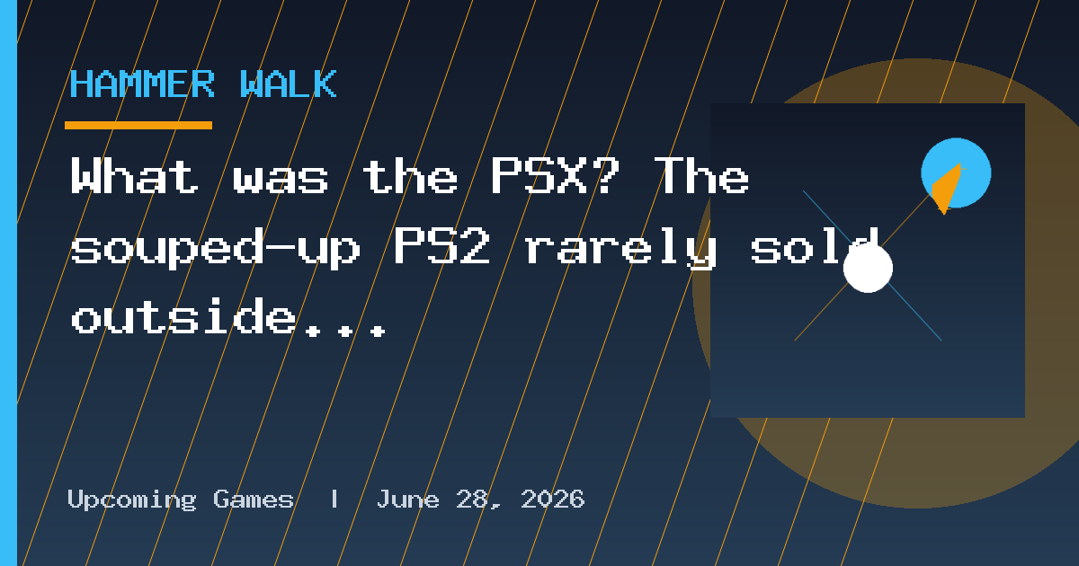What was the PSX? The souped-up PS2 rarely sold outside of Japan