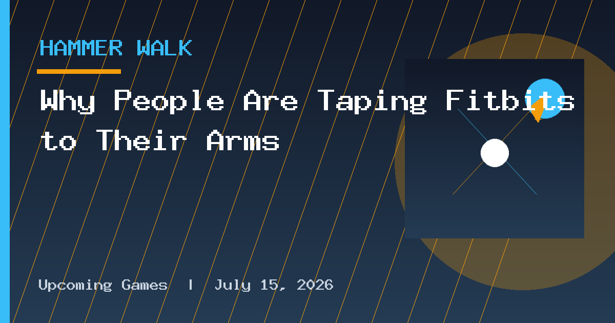 Why People Are Taping Fitbits to Their Arms